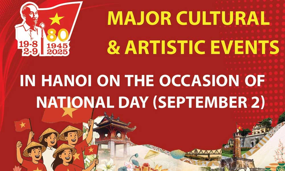 Major cultural and artistic events in Hanoi on National Day